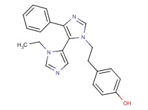 4-[2-(3'-ethyl-5-phenyl-3H,3'H-4,4'-biimidazol-3-yl)ethyl]phenol