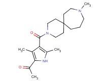 1-{3,5-dimethyl-4-[(9-methyl-3,9-diazaspiro[5.6]dodec-3-yl)carbonyl]-1H-pyrrol-2-yl}ethanone