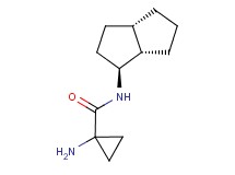 1-amino-N-[rel-(1S,3aS,6aS)-octahydro-1-pentalenyl]cyclopropanecarboxamide hydrochloride