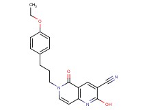 6-[3-(4-ethoxyphenyl)propyl]-2-hydroxy-5-oxo-5,6-dihydro-1,6-naphthyridine-3-carbonitrile
