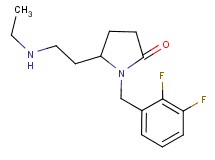 1-(2,3-difluorobenzyl)-5-[2-(ethylamino)ethyl]-2-pyrrolidinone