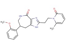 7-(2-methoxyphenyl)-2-[2-(6-methyl-2-oxopyridin-1(2H)-yl)ethyl]-5,6,7,8-tetrahydroimidazo[4,5-c]azepin-4(1H)-one