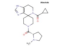 5-(cyclopropylcarbonyl)-1'-(1-methyl-L-prolyl)-1,5,6,7-tetrahydrospiro[imidazo[4,5-c]pyridine-4,4'-piperidine]