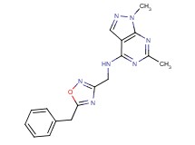 N-[(5-benzyl-1,2,4-oxadiazol-3-yl)methyl]-1,6-dimethyl-1H-pyrazolo[3,4-d]pyrimidin-4-amine