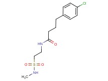4-(4-chlorophenyl)-N-{2-[(methylamino)sulfonyl]ethyl}butanamide