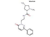 (4S)-4-amino-1-methyl-N-[2-(6-oxo-3-phenylpyridazin-1(6H)-yl)ethyl]-L-prolinamide
