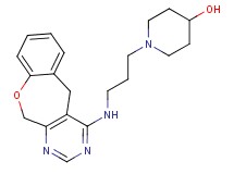 1-[3-(5,11-dihydro[1]benzoxepino[3,4-d]pyrimidin-4-ylamino)propyl]piperidin-4-ol