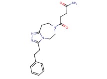 4-oxo-4-[3-(2-phenylethyl)-5,6,8,9-tetrahydro-7H-[1,2,4]triazolo[4,3-d][1,4]diazepin-7-yl]butanamide