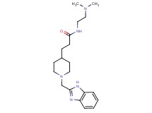 3-[1-(1H-benzimidazol-2-ylmethyl)-4-piperidinyl]-N-[2-(dimethylamino)ethyl]propanamide