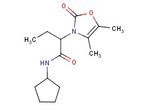 N-cyclopentyl-2-(4,5-dimethyl-2-oxo-1,3-oxazol-3(2H)-yl)butanamide