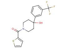 1-(2-thienylcarbonyl)-4-[3-(trifluoromethyl)phenyl]-4-piperidinol