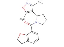 4-[1-(2,3-dihydro-1-benzofuran-7-ylcarbonyl)pyrrolidin-2-yl]-3,5-dimethylisoxazole