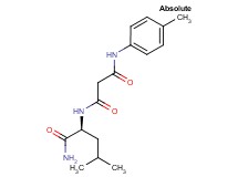 N-[(1S)-1-(aminocarbonyl)-3-methylbutyl]-N'-(4-methylphenyl)malonamide