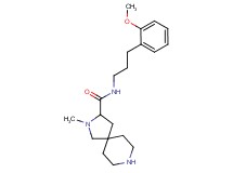 N-[3-(2-methoxyphenyl)propyl]-2-methyl-2,8-diazaspiro[4.5]decane-3-carboxamide dihydrochloride