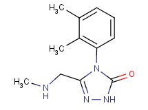 4-(2,3-dimethylphenyl)-5-[(methylamino)methyl]-2,4-dihydro-3H-1,2,4-triazol-3-one