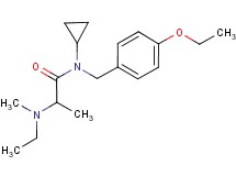N-cyclopropyl-N-(4-ethoxybenzyl)-2-[ethyl(methyl)amino]propanamide