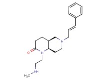 rel-(4aS,8aR)-1-[2-(methylamino)ethyl]-6-[(2E)-3-phenyl-2-propen-1-yl]octahydro-1,6-naphthyridin-2(1H)-one dihydrochloride