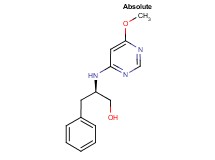 (2R)-2-[(6-methoxypyrimidin-4-yl)amino]-3-phenylpropan-1-ol