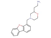 {2-[4-(dibenzo[b,d]furan-4-ylmethyl)-2-morpholinyl]ethyl}amine dihydrochloride