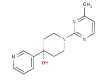 1-(4-methyl-2-pyrimidinyl)-4-(3-pyridinyl)-4-piperidinol