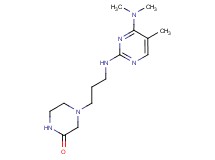 4-(3-{[4-(dimethylamino)-5-methylpyrimidin-2-yl]amino}propyl)piperazin-2-one