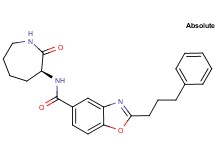 N-[(3S)-2-oxo-3-azepanyl]-2-(3-phenylpropyl)-1,3-benzoxazole-5-carboxamide