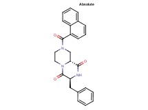 (3S,9aR)-3-benzyl-8-(1-naphthoyl)tetrahydro-2H-pyrazino[1,2-a]pyrazine-1,4(3H,6H)-dione