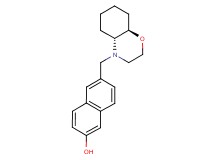 6-[(4aR*,8aR*)-octahydro-4H-1,4-benzoxazin-4-ylmethyl]-2-naphthol