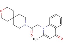 2-methyl-1-[2-(3-oxa-9-azaspiro[5.5]undec-9-yl)-2-oxoethyl]quinolin-4(1H)-one
