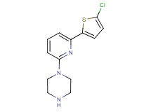 1-[6-(5-chloro-2-thienyl)-2-pyridinyl]piperazine