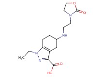 1-ethyl-5-{[2-(2-oxo-1,3-oxazolidin-3-yl)ethyl]amino}-4,5,6,7-tetrahydro-1H-indazole-3-carboxylic acid