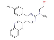 2-{methyl[4-(4-methylphenyl)-5-quinolin-3-ylpyrimidin-2-yl]amino}ethanol