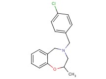 4-(4-chlorobenzyl)-2-methyl-2,3,4,5-tetrahydro-1,4-benzoxazepine