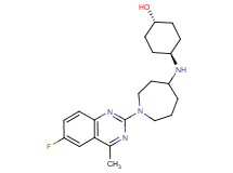 trans-4-{[1-(6-fluoro-4-methyl-2-quinazolinyl)-4-azepanyl]amino}cyclohexanol