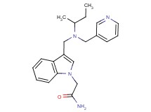 2-(3-{[sec-butyl(pyridin-3-ylmethyl)amino]methyl}-1H-indol-1-yl)acetamide