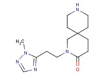2-[2-(1-methyl-1H-1,2,4-triazol-5-yl)ethyl]-2,9-diazaspiro[5.5]undecan-3-one hydrochloride