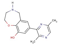 7-(3,6-dimethylpyrazin-2-yl)-2,3,4,5-tetrahydro-1,4-benzoxazepin-9-ol