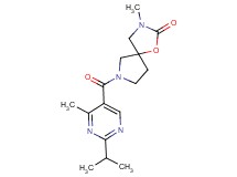 7-[(2-isopropyl-4-methyl-5-pyrimidinyl)carbonyl]-3-methyl-1-oxa-3,7-diazaspiro[4.4]nonan-2-one