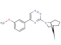 (1R*,5S*)-6-[5-(3-methoxyphenyl)-1,2,4-triazin-3-yl]-6-azabicyclo[3.2.1]octane