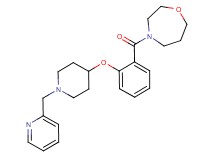 4-(2-{[1-(pyridin-2-ylmethyl)piperidin-4-yl]oxy}benzoyl)-1,4-oxazepane