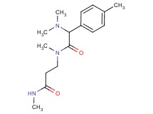 N~3~-[(dimethylamino)(4-methylphenyl)acetyl]-N~1~,N~3~-dimethyl-beta-alaninamide