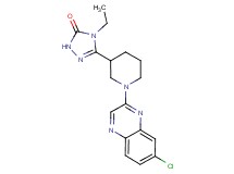 5-[1-(7-chloroquinoxalin-2-yl)piperidin-3-yl]-4-ethyl-2,4-dihydro-3H-1,2,4-triazol-3-one