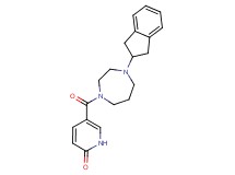 5-{[4-(2,3-dihydro-1H-inden-2-yl)-1,4-diazepan-1-yl]carbonyl}-2(1H)-pyridinone