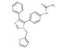 N-{4-[1-(2-furylmethyl)-4-phenyl-1H-imidazol-5-yl]phenyl}acetamide