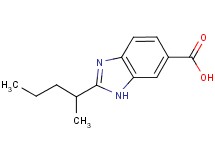 2-(1-methylbutyl)-1H-benzimidazole-6-carboxylic acid
