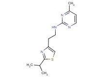 N-[2-(2-isopropyl-1,3-thiazol-4-yl)ethyl]-4-methylpyrimidin-2-amine