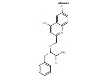 N-[(6-fluoro-4-hydroxyquinolin-2-yl)methyl]-L-phenylalaninamide