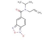 N-allyl-N-isopropyl-2,1,3-benzoxadiazole-5-carboxamide 1-oxide