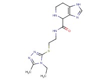 N-{2-[(4-ethyl-5-methyl-4H-1,2,4-triazol-3-yl)thio]ethyl}-4,5,6,7-tetrahydro-1H-imidazo[4,5-c]pyridine-4-carboxamide dihydrochloride