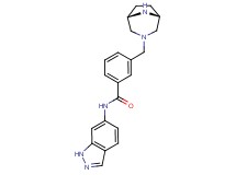 3-[(1R*,5S*)-3,8-diazabicyclo[3.2.1]oct-3-ylmethyl]-N-1H-indazol-6-ylbenzamide